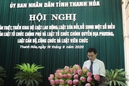 Hội nghị quán triệt triển khai Bộ luật Lao động và một số luật sửa đổi