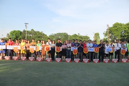 Khai mạc Giải bóng đá phong trào thanh niên TP Thanh Hóa mở rộng Cúp Bia Việt 2020