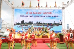 Đặc sắc Lễ hội Cầu ngư - Bơi trải TP Sầm Sơn năm 2020