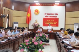 UBND tỉnh Thanh Hóa họp báo tình hình kinh tế - xã hội 6 tháng đầu năm 2020