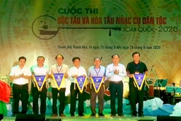 Cuộc thi Độc tấu và Hòa tấu nhạc cụ dân tộc toàn quốc năm 2020 diễn ra tại Thanh Hóa
