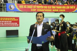 Sôi nổi Giải võ thuật cổ truyền các câu lạc bộ tỉnh Thanh Hóa 2020