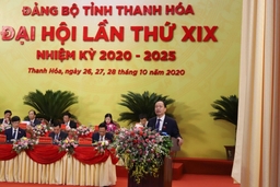 Đại hội Đại biểu Đảng bộ tỉnh Thanh Hóa lần thứ XIX họp phiên trù bị