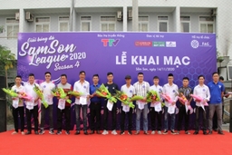Khai mạc Giải vô địch các CLB Bóng đá Sầm Sơn (Sầm Sơn League) 2020