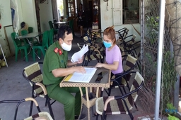 Huyện Quảng Xương xử phạt nhiều trường hợp vi phạm công tác phòng chống dịch COVID-19