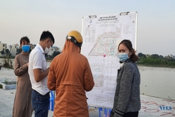 Nhiều người đổ dồn về khu vực dự án khu dân cư dọc hai bên đường CSEDP gây mất trật tự