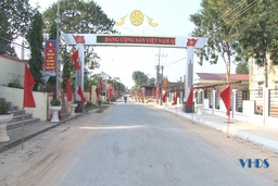 Yên Thọ hướng đến xây dựng nông thôn mới kiểu mẫu