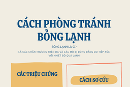 Cách phòng tránh bỏng lạnh