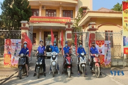 Nữ bí thư đoàn phường tích cực với phong trào