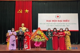Đại hội Đại biểu Hội Chữ thập đỏ huyện Quảng Xương