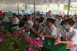 Công bố thôn Trung, xã Quảng Nham đạt chuẩn Nông thôn mới kiểu mẫu