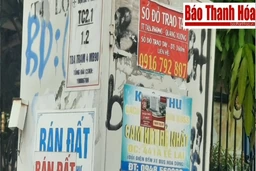Mất mỹ quan đô thị từ “rác quảng cáo BĐS”