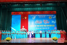 Hội thi dân vũ thể thao huyện Triệu Sơn năm 2022