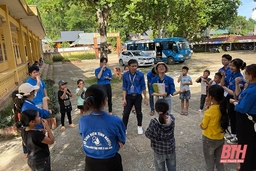 “Mùa hè xanh 2022 - Những dấu chân tình nguyện” tại xã Lũng Cao