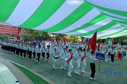 Nghi thức Đội TNTP Hồ Chí Minh: Sân chơi bổ ích trong dịp hè