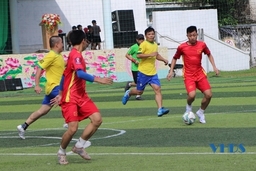 Khai mạc Giải bóng đá nam 7 người huyện Quan Hóa năm 2022