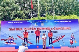 Thanh Hóa khởi đầu thuận lợi với 2 HCV, 2HCB tại Giải đua thuyền vô địch trẻ quốc gia 2022