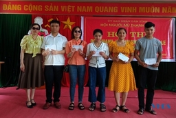 Hội Người mù Thanh Hóa tổ chức hội thi đọc nhanh, viết nhanh chữ Braille