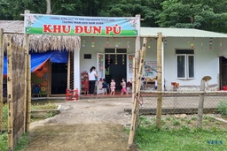 Khó khăn của cô trò mầm non khu Đun Pù