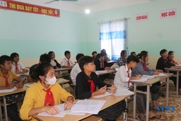 Trường PTDTBT THCS Xuân Chinh nỗ lực xây dựng trường đạt chuẩn quốc gia