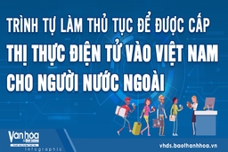 Trình tự làm thủ tục để được cấp thị thực điện tử vào Việt Nam cho người nước ngoài
