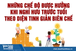 Những chế độ hưu trí được hưởng khi nghỉ hưu trước tuổi theo diện tinh giản biên chế