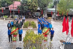 Hội Cựu TNXP tỉnh và Tỉnh đoàn tri ân các chiến sĩ hy sinh tại Hang Co Phương