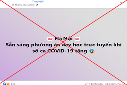 Cảnh giác với tin giả, xấu độc về dịch bệnh COVID-19
