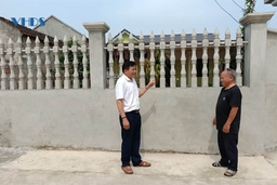 Bí thư chi bộ thôn gương mẫu, nói đi đôi với làm