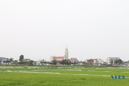 Thôn công giáo đạt nông thôn mới kiểu mẫu đầu tiên của xã Yên Thịnh