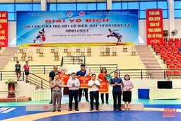 Thanh Hoá giành kết quả nổi bật ở giải Vô địch các lứa tuổi trẻ vật cổ điển, vật tự do quốc gia 2023