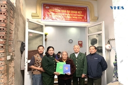 Bàn giao hỗ trợ kinh phí xây nhà cho hội viên cựu TNXP khó khăn TP Thanh Hóa