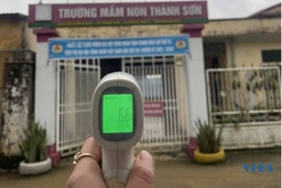 Trời rét, nhiều trường ở huyện Bá Thước cho học sinh nghỉ học
