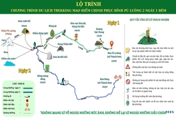 Xây dựng tuyến du lịch mạo hiểm chinh phục đỉnh Pù Luông