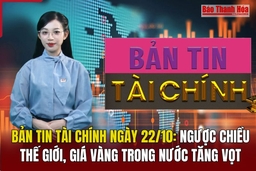 Bản tin Tài chính ngày 22/10: Ngược chiều thế giới, giá vàng trong nước tăng vọt