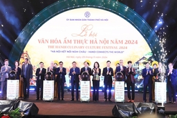 Khai mạc Lễ hội văn hóa ẩm thực Hà Nội năm 2024