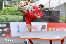 Đội tuyển Việt Nam lần đầu tiên tham gia Giải vô địch Teqball thế giới