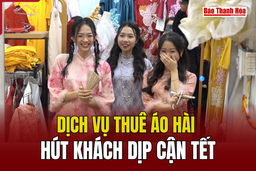 Dịch vụ thuê áo hài hút khách dịp cận Tết