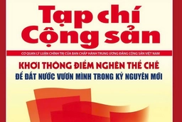 Ra mắt ấn phẩm đặc biệt “Khơi thông điểm nghẽn thể chế để đất nước vươn mình”