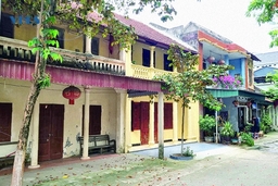 Làng Quảng Ích có phố Đầm