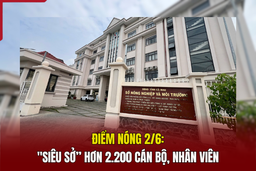 Điểm nóng 2/6: 