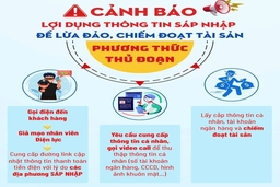Cảnh báo các chiêu trò lừa đảo lợi dụng việc sáp nhập tỉnh