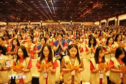 5.000 người dự Pháp hội “Vu Lan báo ân-80 năm độc lập” tại Ninh Bình