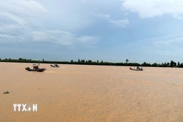 Cảnh báo rủi ro thiên tai do lũ cấp 2 đến cấp 3 ở các sông Bắc Bộ và Trung Bộ