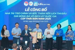 Thái Sơn Nam đồng hành cùng Vòng Chung kết Giải Vô địch U17 Quốc gia 2025