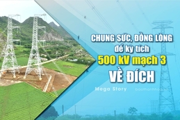 [Mega Story] – Chung sức, đồng lòng để kỳ tích 500 kV mạch 3 về đích
