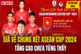 Tin thể thao 30/12: Giá vé chung kết ASEAN Cup 2024 tăng cao chưa từng thấy