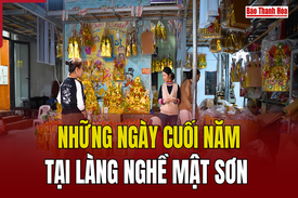 Những  ngày cuối năm tại l  àng nghề Mật Sơn