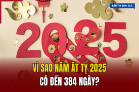 [Bản tin 18h] Vì sao năm Ất Tỵ 2025 có đến 384 ngày?