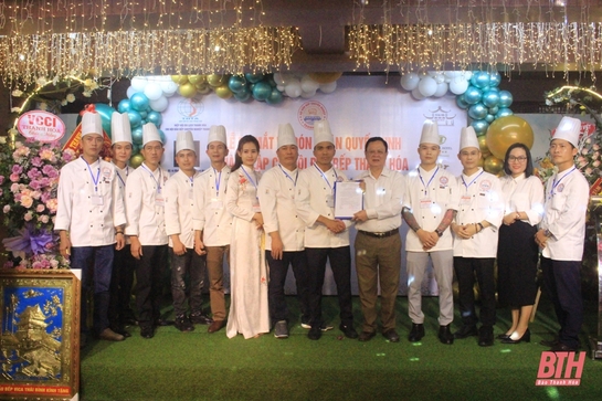 Thành lập Chi hội đầu bếp chuyên nghiệp Thanh Hoá